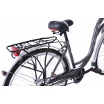 Mestský bicykel 28 Fuzlu Arizona S-3 Strieborná sivá